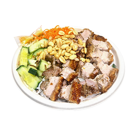 Crispy Pork Belly Salad Bowl