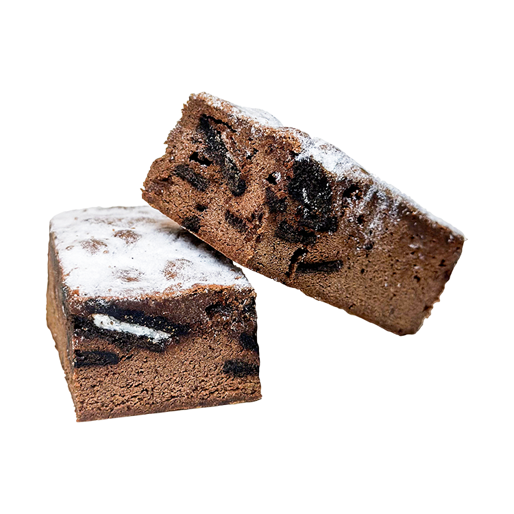 Salted Caramel Brownie Slice
