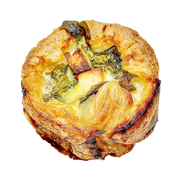 Spinach and Feta Quiche