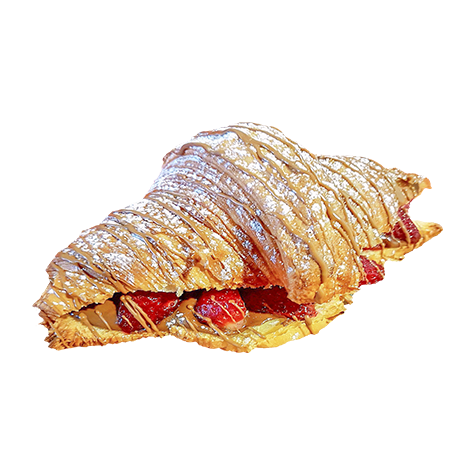 Strawberry Nutella Croissant