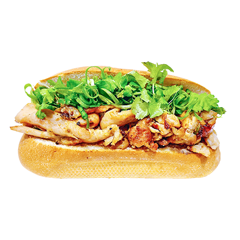 Grilled Chicken Bánh mì